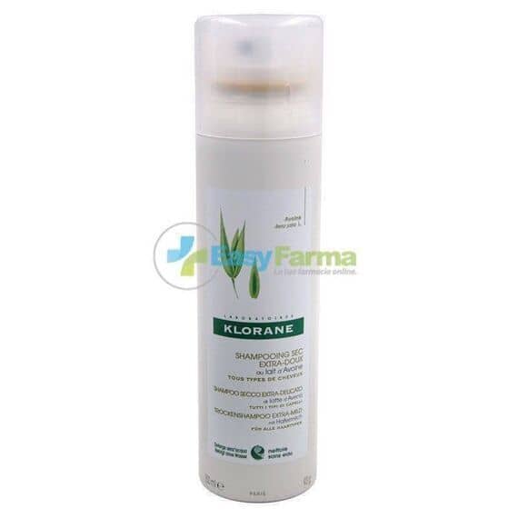 Klorane Shampoo Secco Al Latte D' Avena Extra Delicato 150 Ml | Acquista Online su Farmaclick