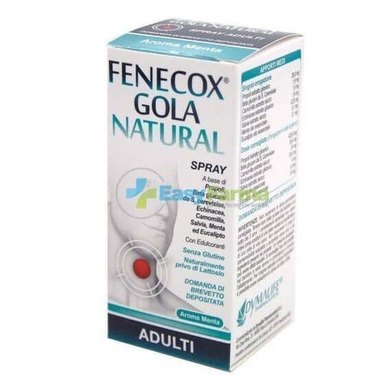 Fenecox Gola Natural Spray Adulti 25 Ml | Acquista Online su Farmaclick