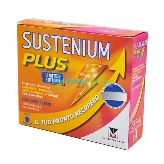 Sustenium Plus Edizione Limitata Integratore Alimentare 12 Bustine Gusto Mora e Limone | Acquista Online su Farmaclick