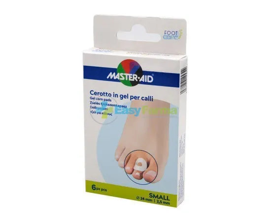 Master Aid Foot Care Cerotto In Gel Per Calli 6 Cerotti Taglia Small