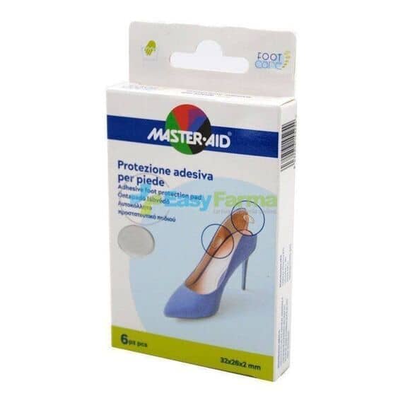 Master Aid Foot Care Protezione Adesiva per Piede 32x26x2 Mm 6 Protezioni | Acquista Online su Farmaclick
