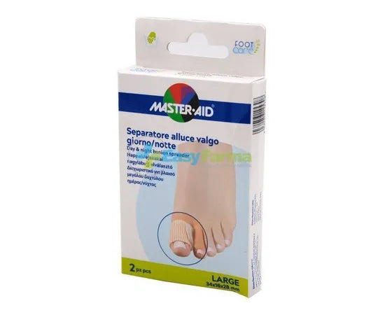 Master Aid Foot Care Separatore Alluce Valgo Giorno E Notte Taglia Large 2 Separatori