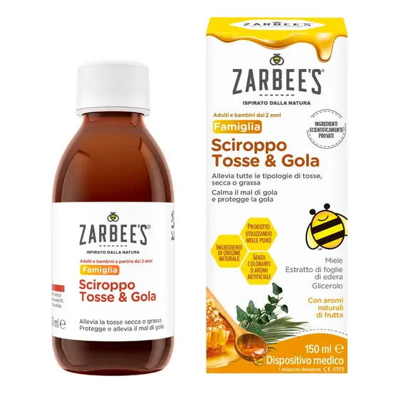 Zarbee's Tosse Gola Sciroppo 150 Ml | Acquista Online su Farmaclick