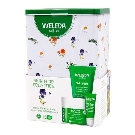 Weleda Skin Food Collection Crema Multifunzione 30ml + Burro Corpo 150ml + Balsamo Labbra 8ml | Acquista Online su Farmaclick
