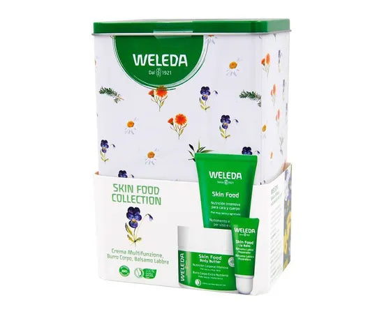 Weleda Skin Food Collection Multifunktionscreme 30ml + Körperbutter 150ml + Lippenbalsam 8ml