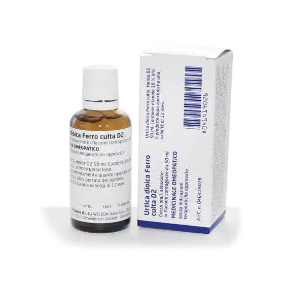 Weleda Urtica Dioica Ferro Culta Orale Gocce D2 50 Ml | Acquista Online su Farmaclick