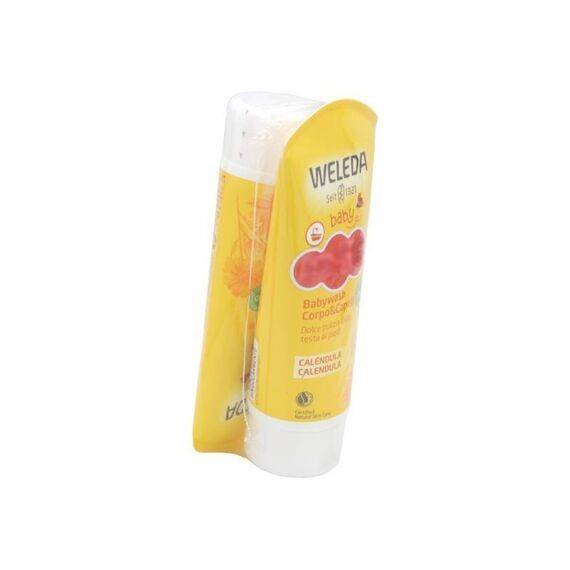 Weleda Baby Detergente Corpo e Capelli Alla Calendula 2 X 200ml | Acquista Online su Farmaclick