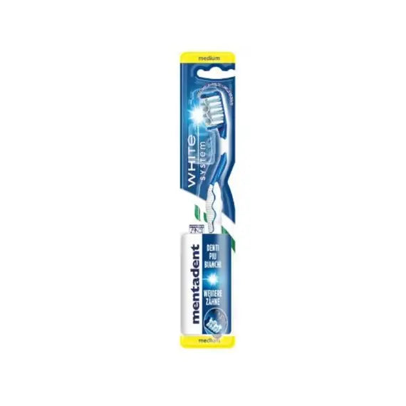Spazzolino Mentadent White System Unilever | Acquista Online su Farmaclick