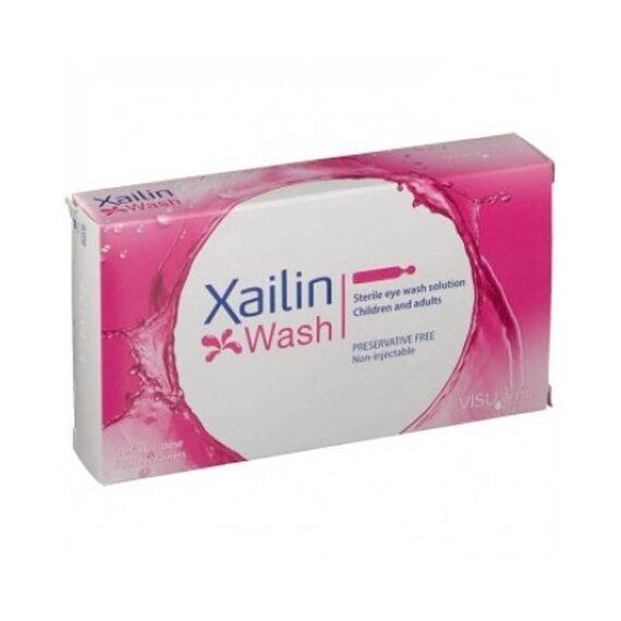 Xailin Wash Soluzione Sterile per il Lavaggio Oculare 20 Flaconcini Monodose | Acquista Online su Farmaclick
