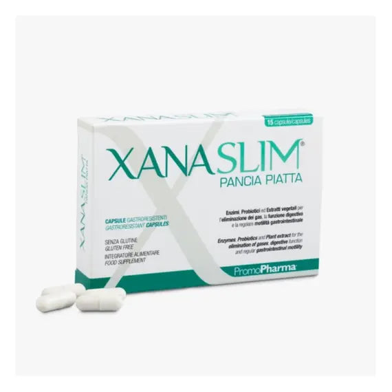 Promopharma Xanaslim Pancia Piatta 15 Capsule | Acquista Online su Farmaclick