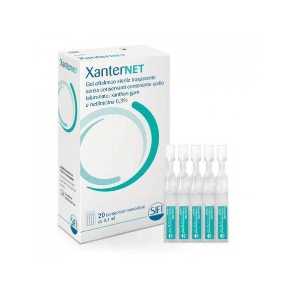 Xanternet Gel Oftalmico 20 Contenitori Monodose | Acquista Online su Farmaclick