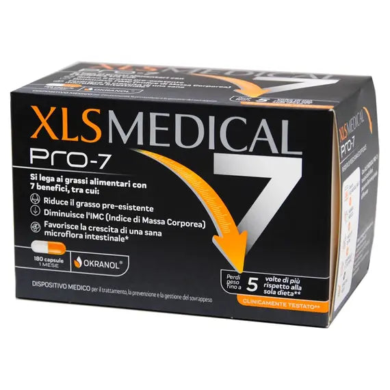 Xls Medical Pro-7 180 Capsule Taglio Prezzo | Acquista Online su Farmaclick