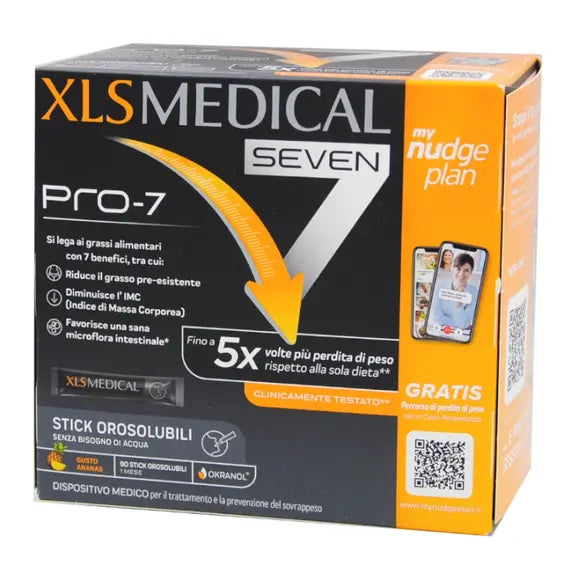 Xls Medical Seven Pro 90 Stick Orosolubili Gusto Ananas | Acquista Online su Farmaclick
