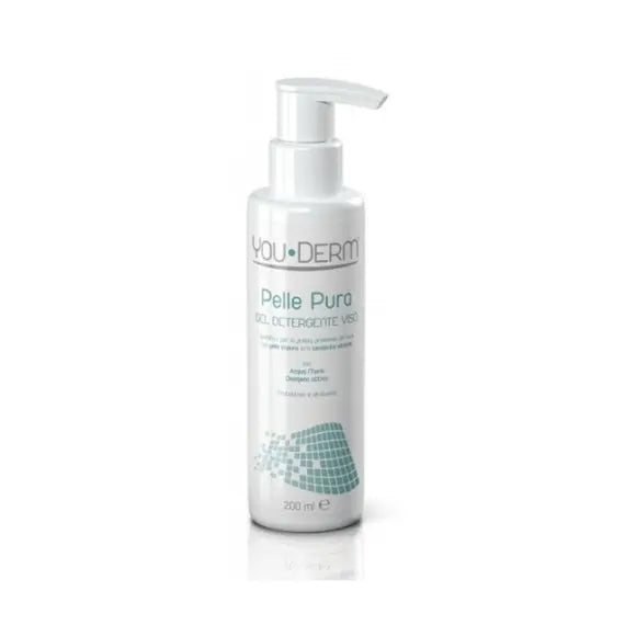 You Derm Pelle Pura Gel Detergente Viso 200 Ml | Acquista Online su Farmaclick