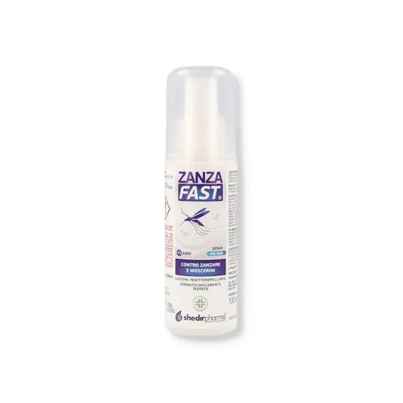 Zanza Fast Lozione Insettorepellente Spray No Gas 100 Ml | Acquista Online su Farmaclick