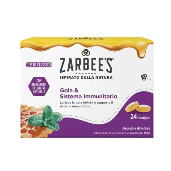 Zarbee's Gola & Sistema Immunitario 24 Pastiglie | Acquista Online su Farmaclick