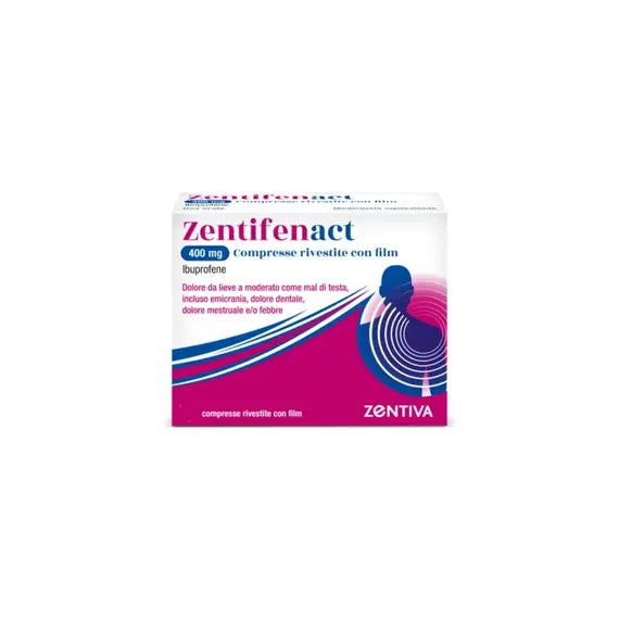 Zentifenact 400 mg 10 compresse