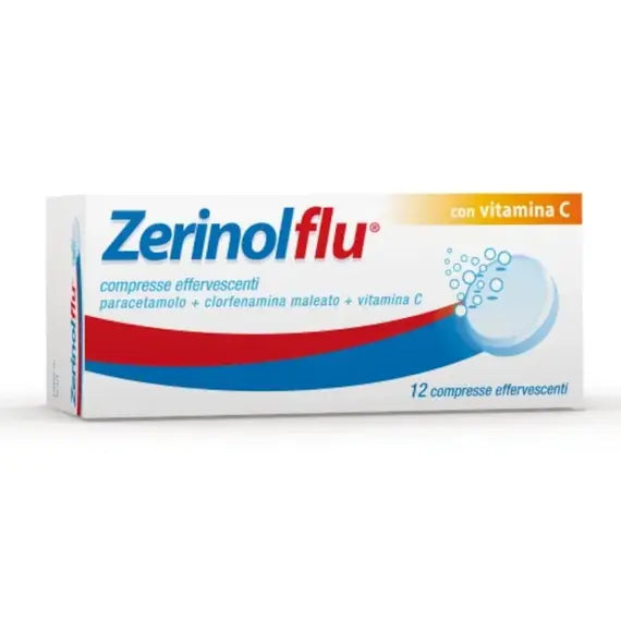 Zerinol Flu 12 Compresse Effervescenti | Acquista Online su Farmaclick