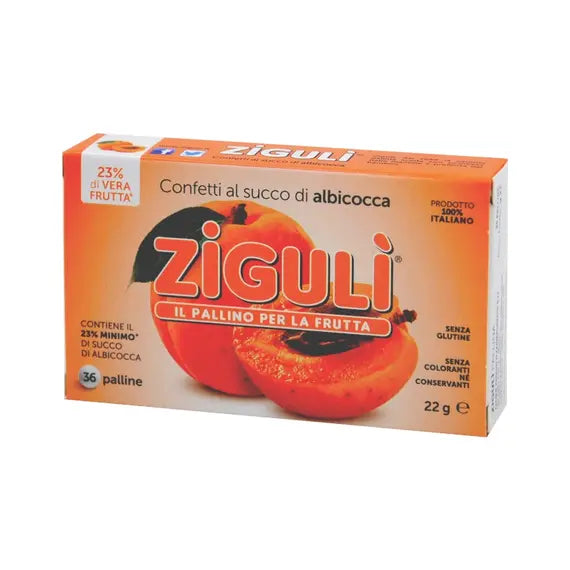 Ziguli Confetti Al Succo di Albicocca 36 Palline | Acquista Online su Farmaclick