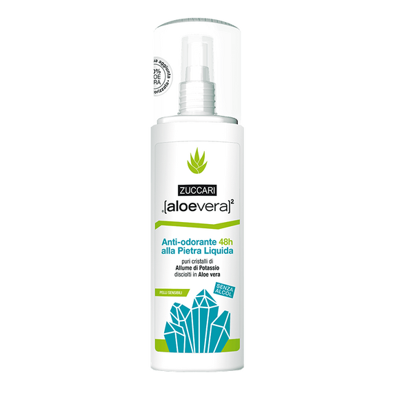 Zuccari Aloevera Anti Odorante Alla Pietra Liquida per Pelli Intolleranti e Sensibili 100ml | Acquista Online su Farmaclick