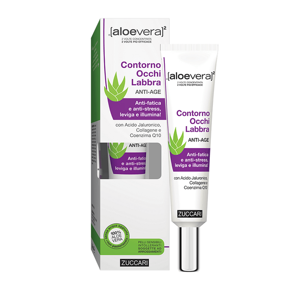 Zuccari Aloevera Contorno Occhi Labbra Anti Age 18 Ml | Acquista Online su Farmaclick