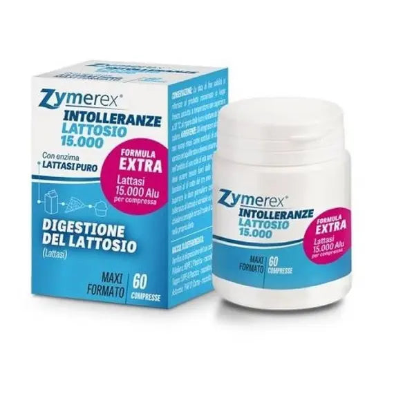 Zymerex Intolleranze Lattosio 15.000 Maxi Formato 60 Compresse | Acquista Online su Farmaclick